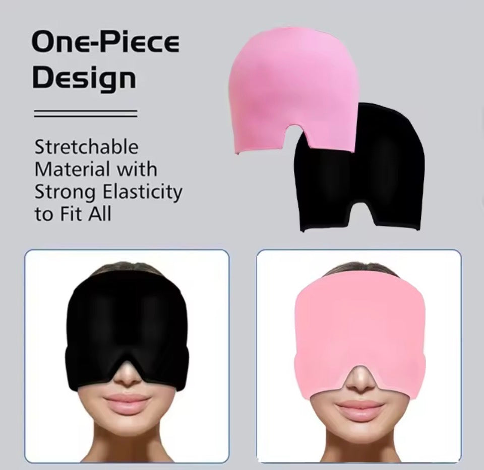 Gel ice Headache Relief Hat