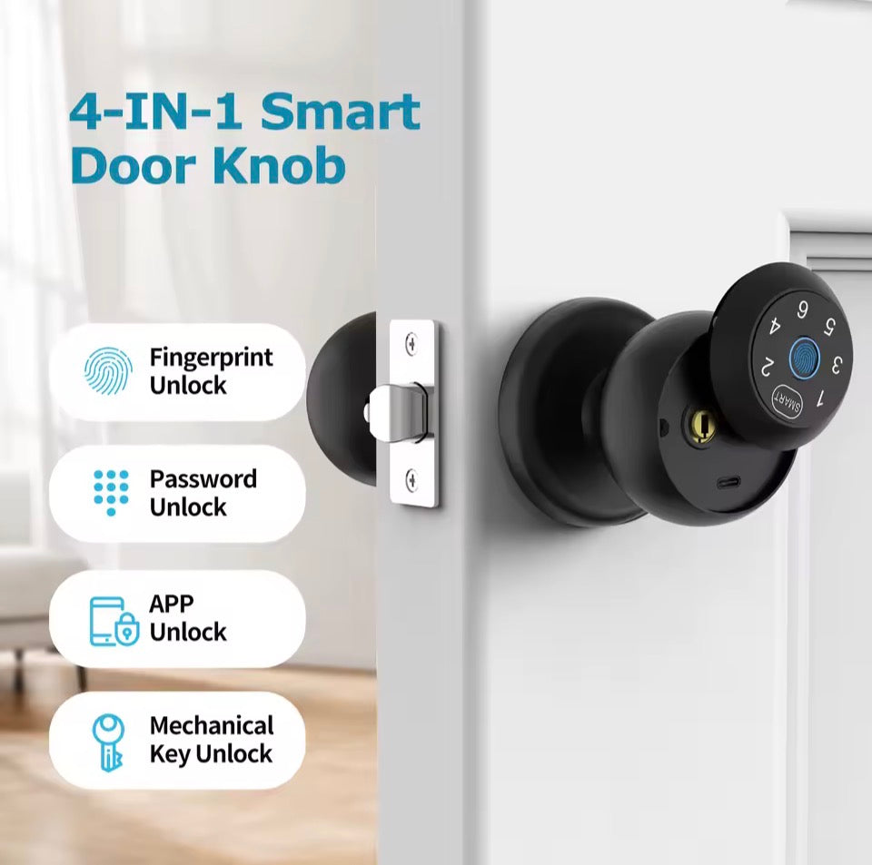 4-IN-1 Door Knob